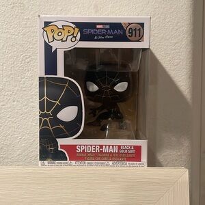 Spider-Man Black And Gold Suit Funko Pop!